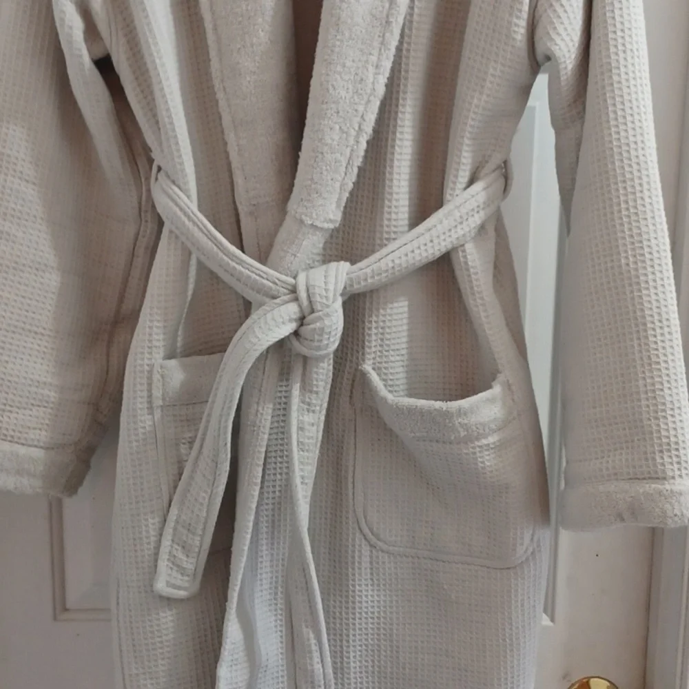 Haven Cozy Cream Bathrobe - Picture 4 of 12
